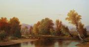 Benjamin Champney On the Saco china oil painting artist